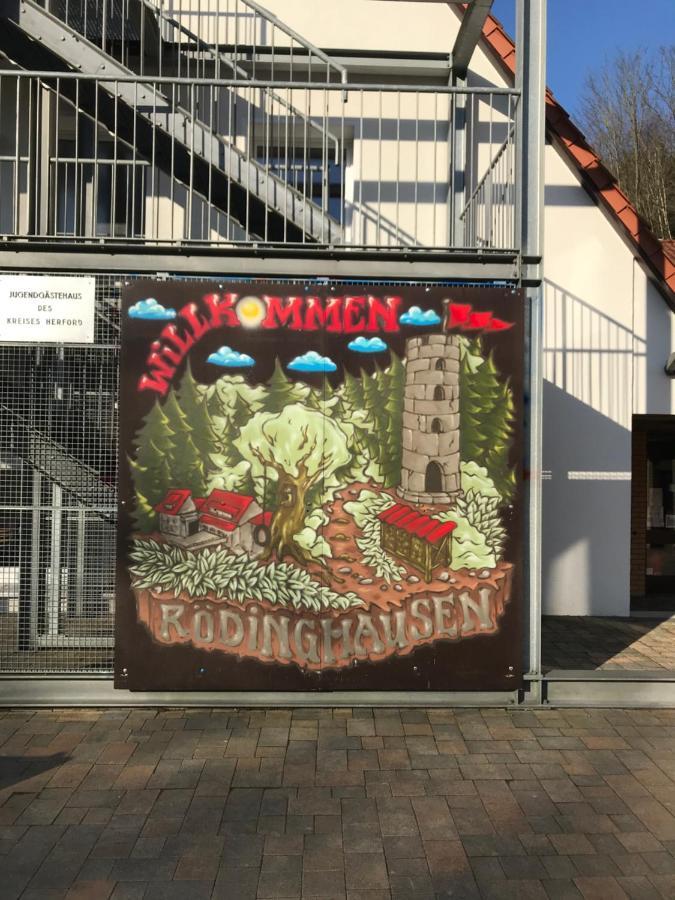Jugendgastehaus Kreis Herford Albergue Rodinghausen Exterior foto